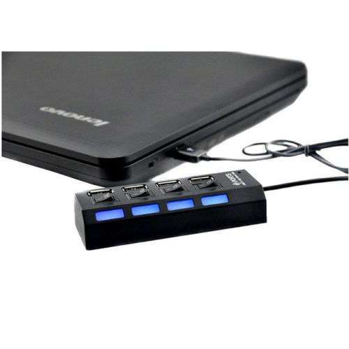 4 Ports USB 2.0 Hub USB Splitter