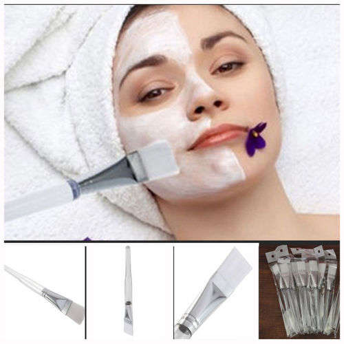 Facial Mask Flat Brush Eye Mud Treatment Soft Brush Home Use Salon Cosmetic