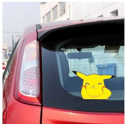 1PC PIKACU POKEMON CAR STICKER DECAL