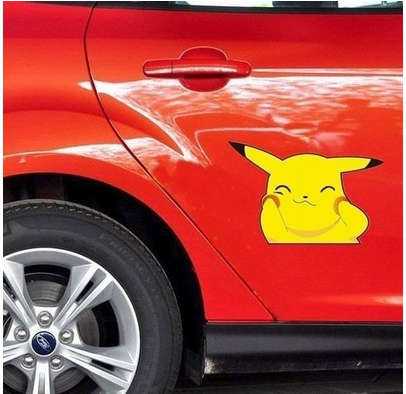 1PC PIKACU POKEMON CAR STICKER DECAL