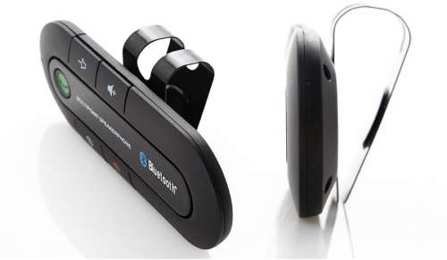 Bluetooth Visor Speakerphone Car kit-Black