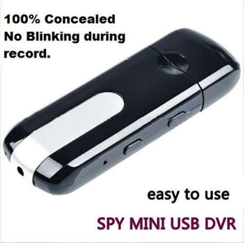 USB Spy Camera Camcorder Mini Hidden DV DVR Motion Activated Detection