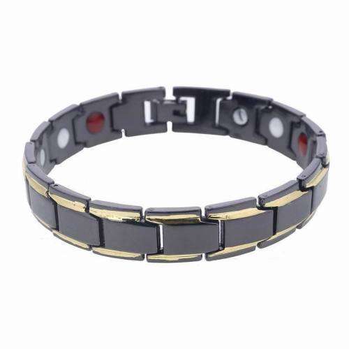 Titanium Steel Weightloss / Health Magnetic Bracelet Therapy Energy GOLD