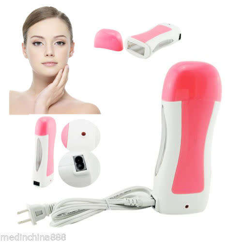 Depilatory Roll On Wax Heater Roller Waxing Hot Cartridge Hair Removal