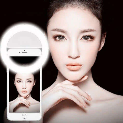 Selfie Portable LED Ring Fill Light Camera Photography for iPhone Android Phone