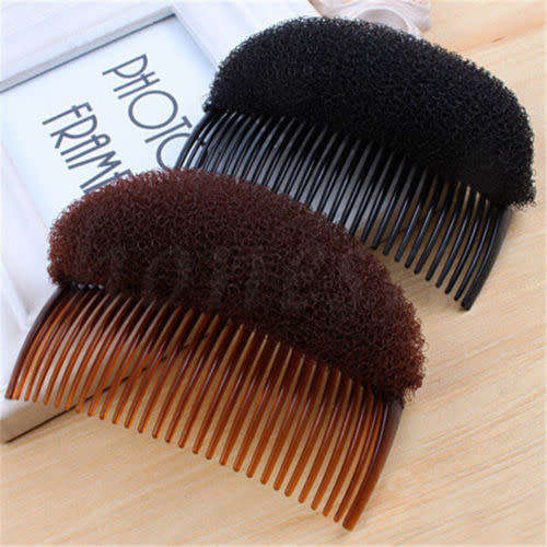 2PC Hair Comb Volume Bouffant Beehive Shaper Bump Foam
