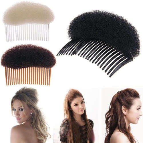 2PC Hair Comb Volume Bouffant Beehive Shaper Bump Foam