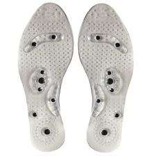 1 Pair Shoe Gel Insoles UNISEX Magnetic Foot Slimming/Pain Relief Therapy Relaxation Massager