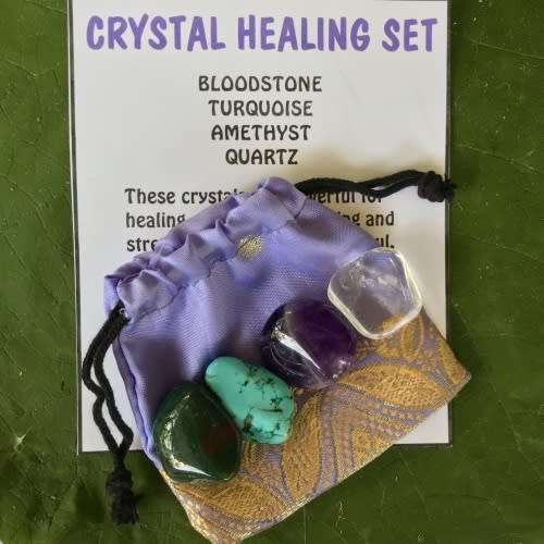 CRYSTAL HEALING SET