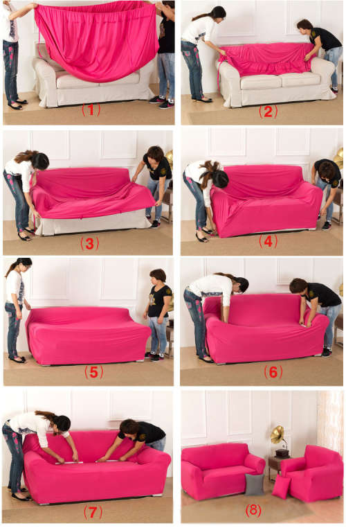 3 SEATER Stretch Lounge Cover Sofa Protector Couch Slipcover