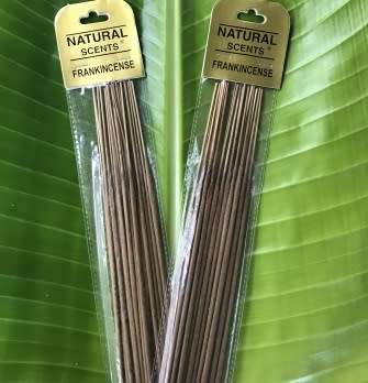 20pc Incense - Frankincense + FREE Wooden Incense Burner
