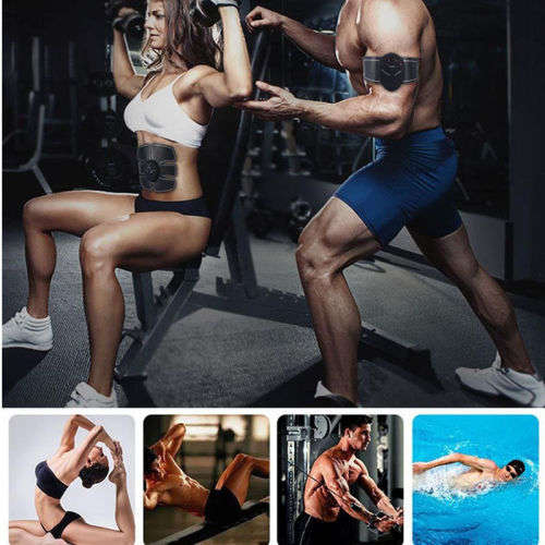 Smart Abs Stimulator Train Fitness Gear Muscle Abdominal toning belt Trainer