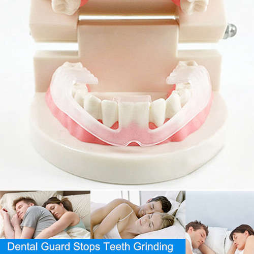 Tooth Grinding+Storage Case Dental Mouth Guard Bruxism Splint Night Sleeping