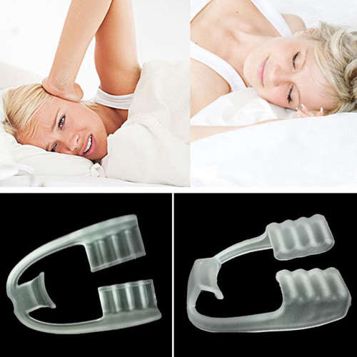 Tooth Grinding+Storage Case Dental Mouth Guard Bruxism Splint Night Sleeping