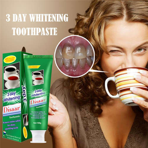 DISAAR 3 DAY WHITENING HERBAL TOOTHPASTE **LOCAL STOCK**