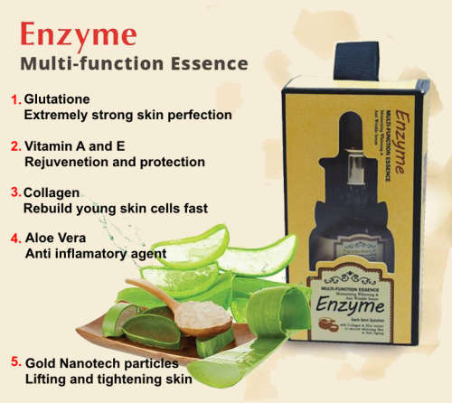 ENZYME SERUM WHITENING ANTI AGING **LOCAL STOCK**