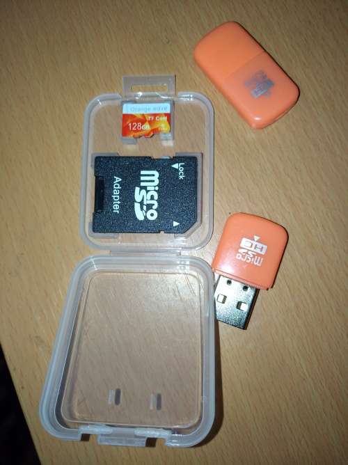 128GB ORANGE WAVE TF MEMORY CARD