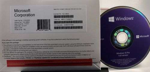 Microsoft Windows 10 Professional PRO 64 Bit FULL Version DVD Sealed Brand New