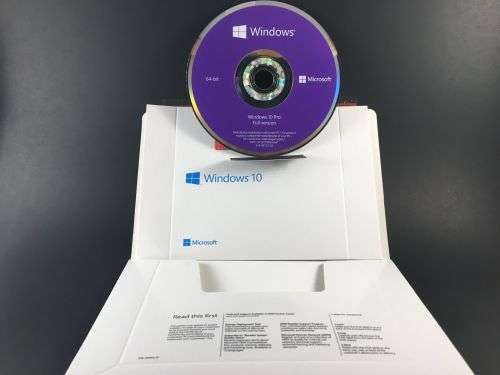 Microsoft Windows 10 Professional PRO 64 Bit FULL Version DVD Sealed Brand New