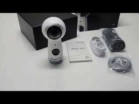 Samsung Gear 360  (2017 Edition) Spherical Cam 360 degree 4K Camera