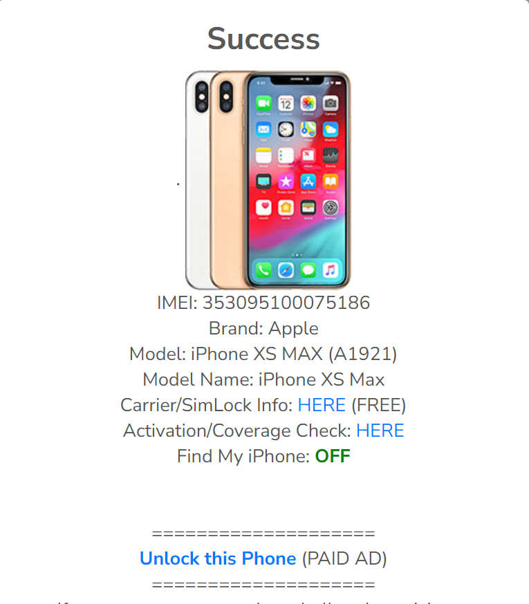 Iphone XS Max Clean Condition