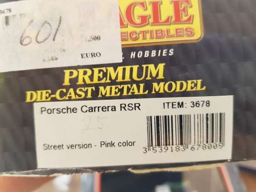 1/43 UH Porsche Carrera RSR 1974 Pink