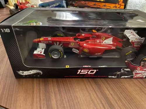 Fernando Alonso 1:18 Hot Wheels Ferrari F150 2011 Turkish GP Limited Edition