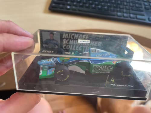 MINICHAMPS BENETTON FORD B193B #10 `MY NEW CAR`
