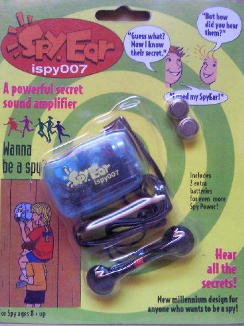 SPY EAR - i spy 007. Be a spy, hear all the secrets !!!!