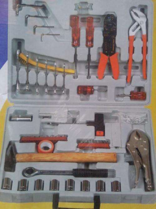 102 Pcs Tool Box Set-1/4"&1/2"DR-Combined Socket & Spanner Set-PROKRAFT Heavy Duty Professional Tool