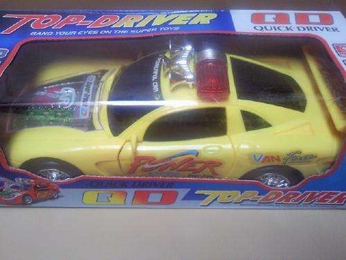 *FLASHING *REVOLVER *ELECTRIC *MUSIC - Top Driver Car, battery operated