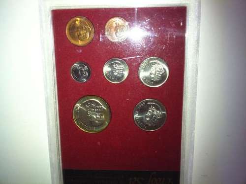 1965 proof set (eng R1 & 1c)