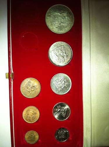 1974 long proof set without gold