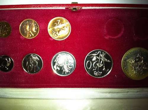 1972 long proof set without gold