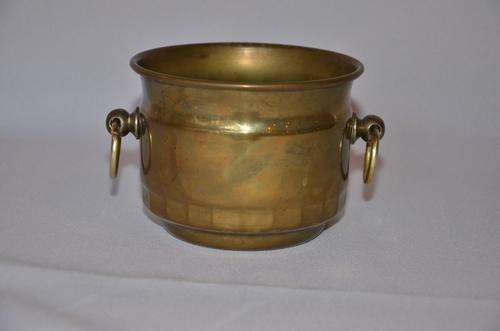 Brass pot
