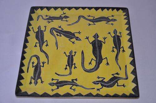 Large hand made soap stone African Plate *Perfect as a Gift* REDUCED*