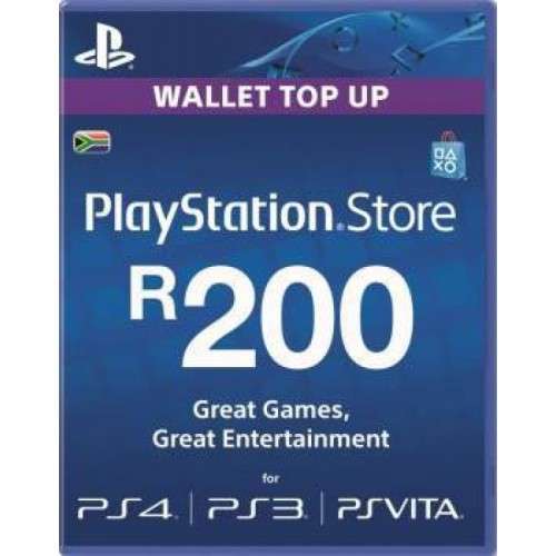 PSN Wallet Top Up R200 (Special)