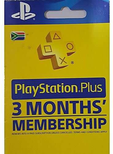 PSN 3 Month Membership