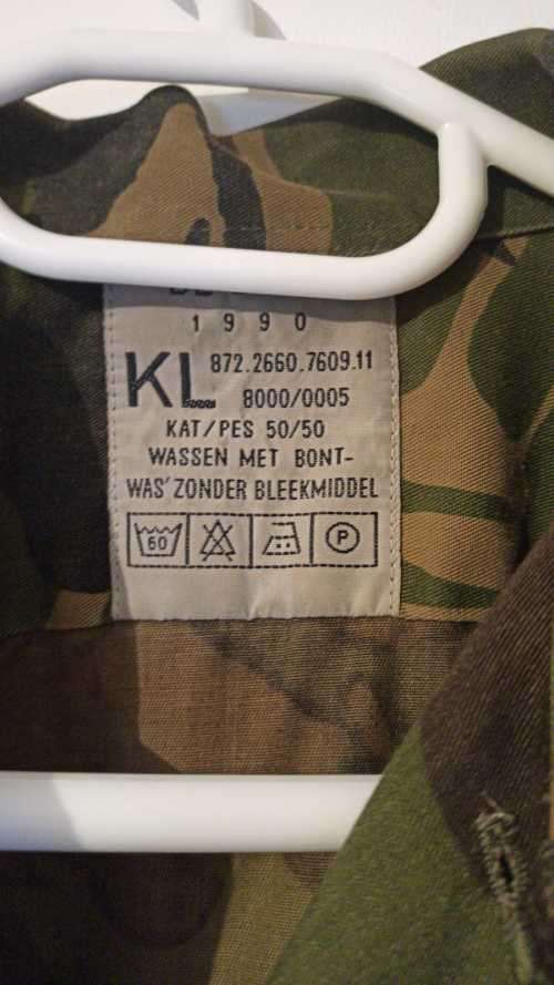 Dutch DPM camo shirt - Long Sleave
