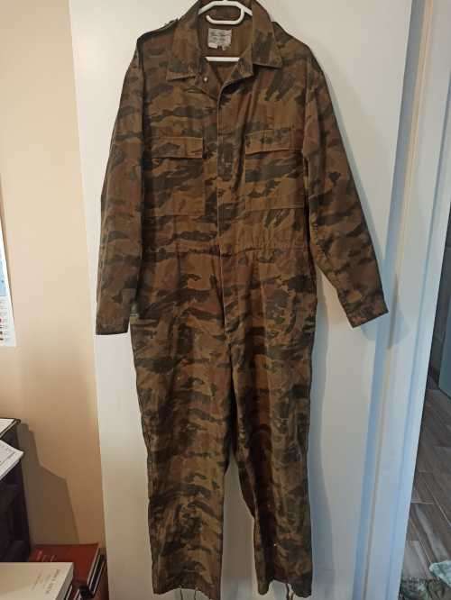 Ciskei camo Overall XL size 117cm very rare find, very similar to SARP camo