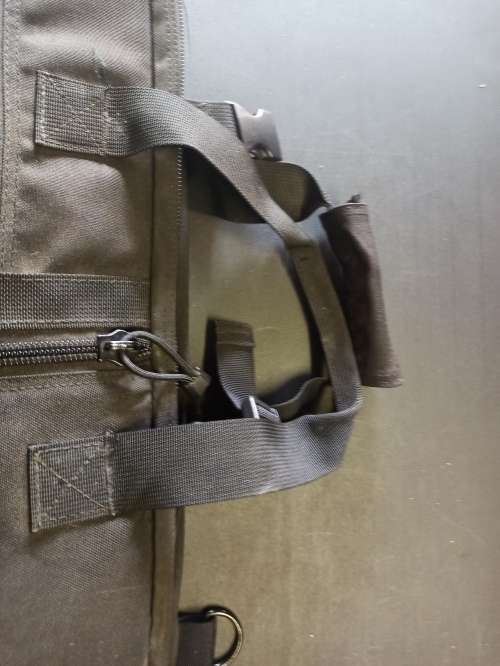 Military carry case and rucksack in one