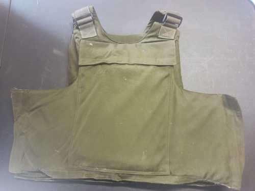 OD Bulletproof vest with plates XL