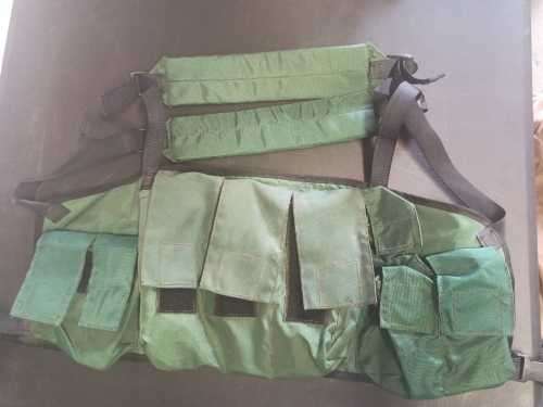 SADF Style OD Green Chest webbing