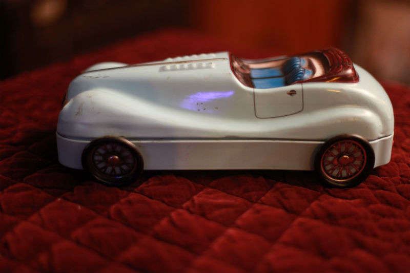 Vintage Metal Tin Car