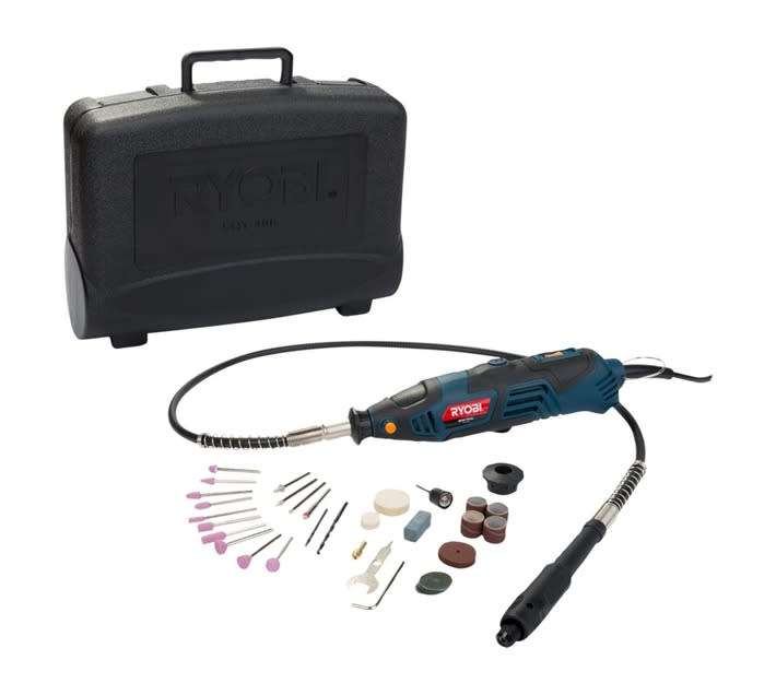 RYOBI Mini Tool Kit (CHT-40K 150watt) with 44 PIECE-ACCESSORY Kit