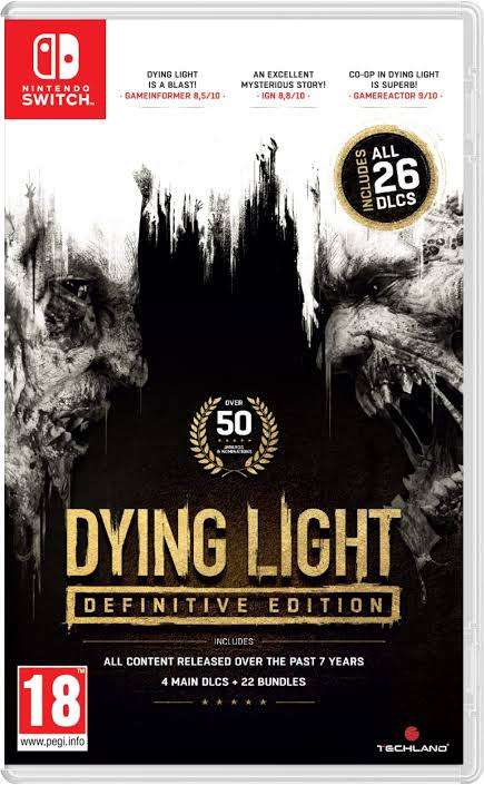 Nintendo Switch Dying Light Platinum edition