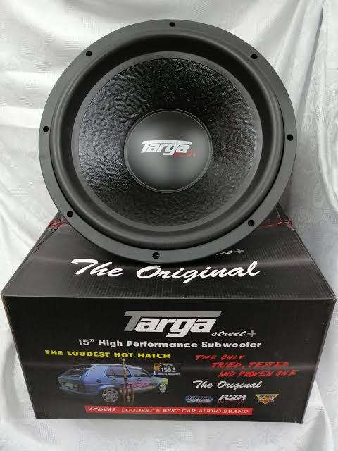 TARGA Audio 15` High Performance Subwoofer (TG-1504DW) (dual 4ohm)