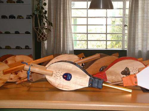 Handmade Bellows for that stubborn braai fire.