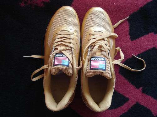 Nike Air Max 90 Hyperfuse gold shoes