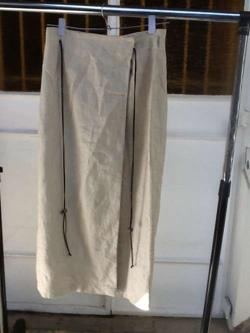 A Very Lovely New Cream  Wrap Over Skirt, Trueworths, Size 38.